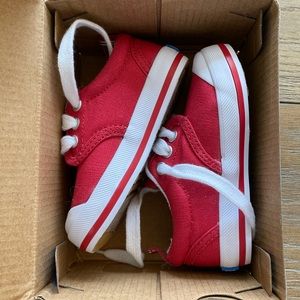 Keds Graham Red Canvas toddler shoes - 5 wide